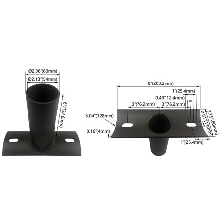 Slip Fitter Adapter for Adjustable Light Mounting