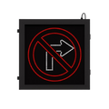 24” No Right Turn R3-1 Blank Out Sign