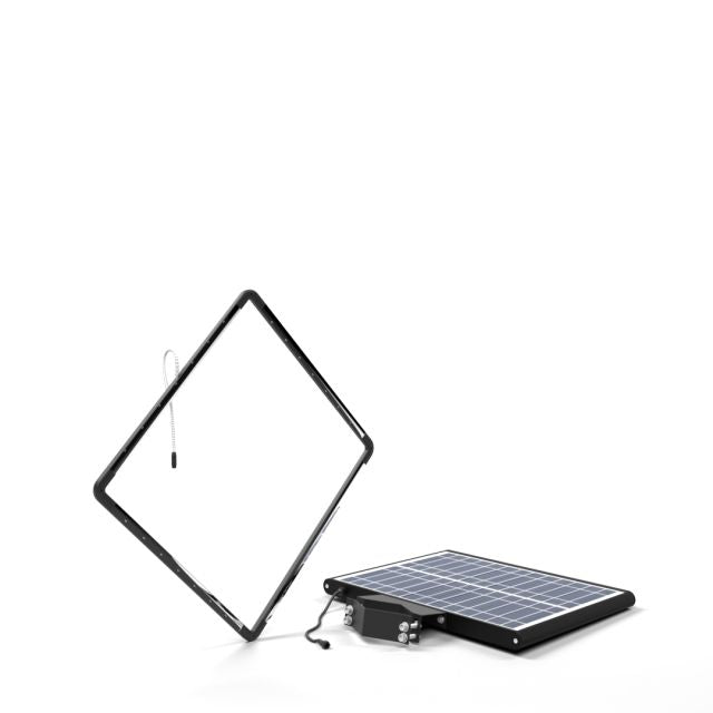 Helios Series 30" Solar Powered Flashing Crosswalk Sign