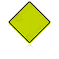 Custom Diamond Shape Sign