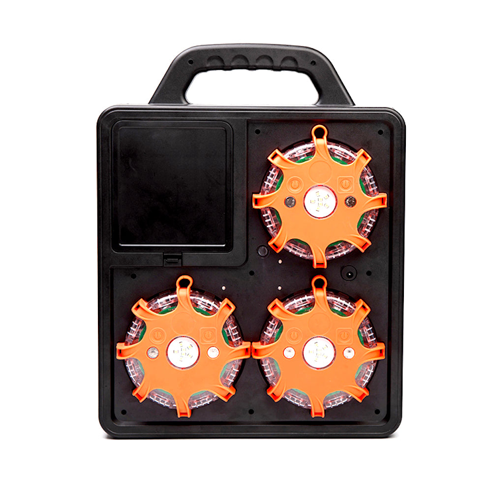 6 Piece LED Road Marker Warning