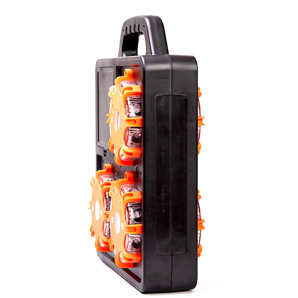 6 Piece LED Road Marker Warning