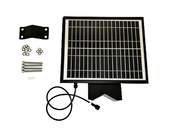 30" Solar Powered Flashing LED Stop Sign