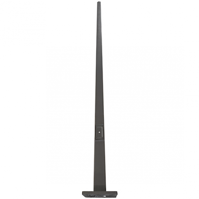 20ft Straight Steel 4" Square Light Pole