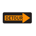 MUTCD M4-10 Detour Arrow