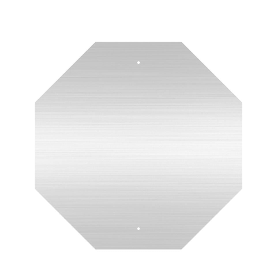 Octagon Aluminum Sign Blank