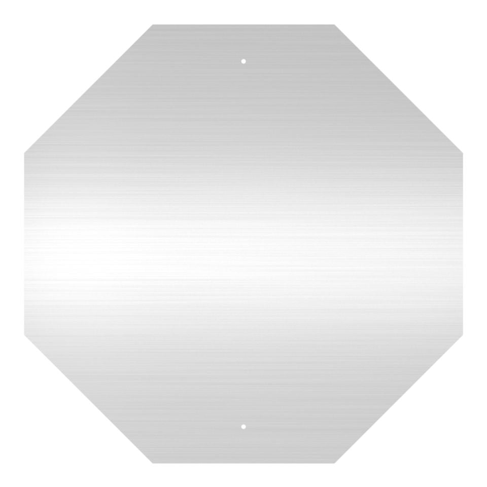 Octagon Aluminum Sign Blank