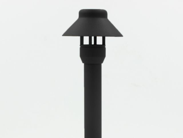 1.5W Path Light with 15" Pole - Cast Aluminum