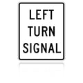 MUTCD R10-10L Left Turn Signal