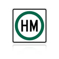 MUTCD R14-2 Hazardous Material Permitted