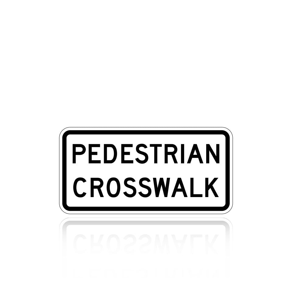 MUTCD R9-8 Pedestrian Crosswalk