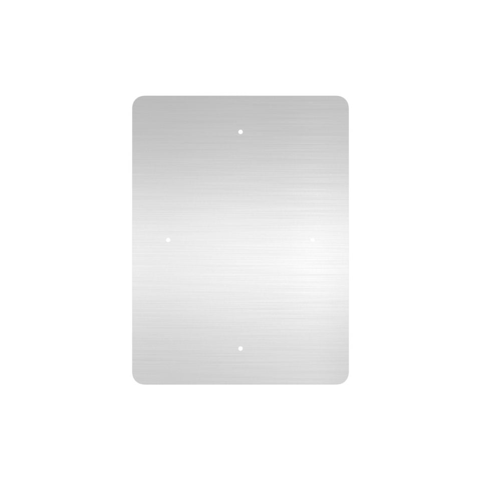 Rectangular Aluminum Sign Blank