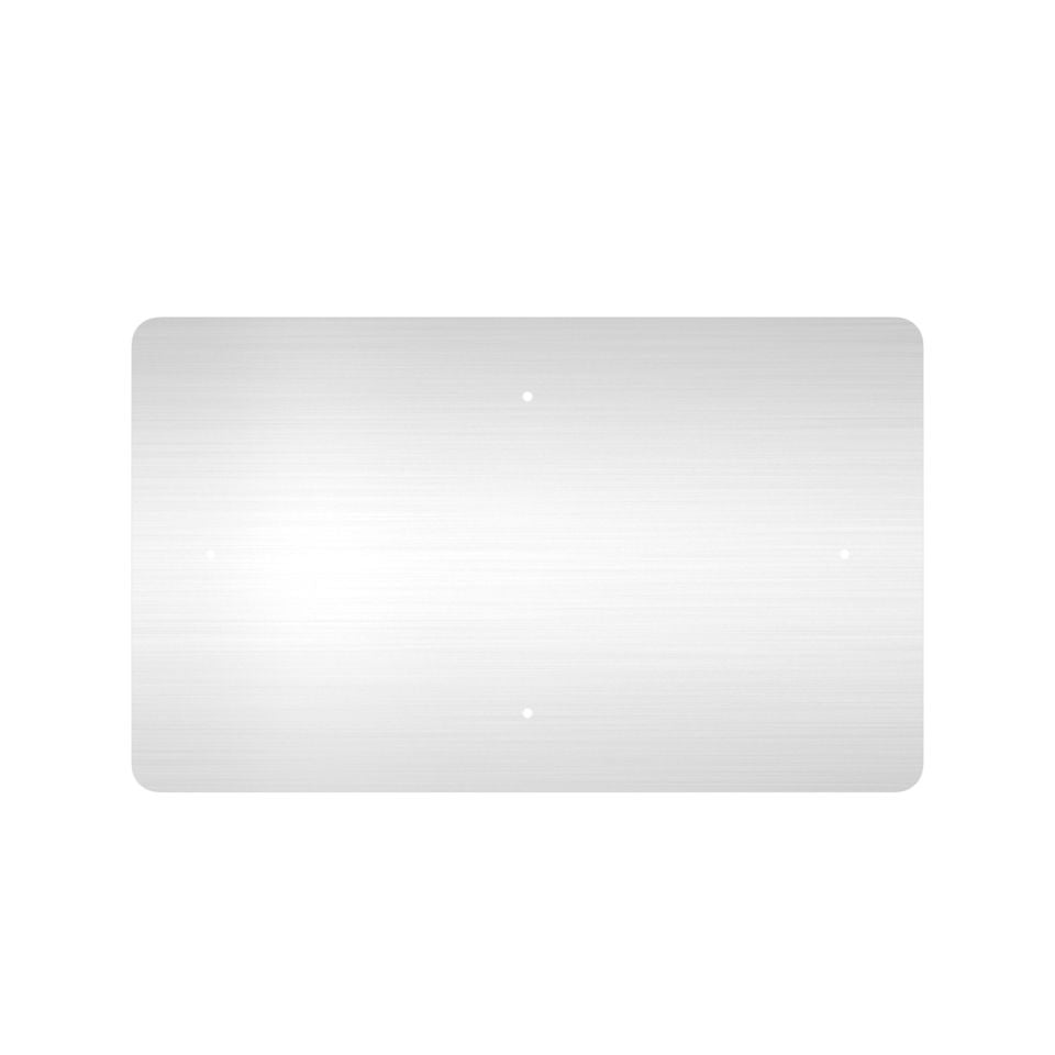 Rectangular Aluminum Sign Blank