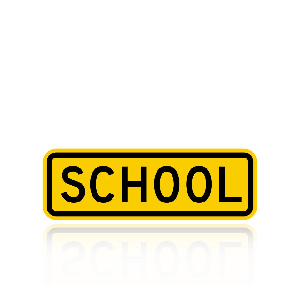 MUTCD S4-3P School Sign