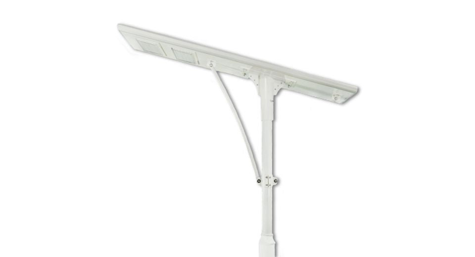 120W Solar Powered Parking Lot and Street Light
