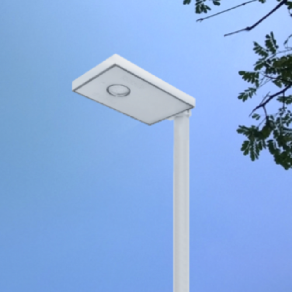 15W Solar Powered Square LED Walkway Light
