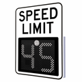 Solar Powered Variable Speed Limit Driver Feedback Sign - SP550