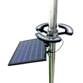 1980lm Solar LED Flag Pole Light for Outdoor Illumination