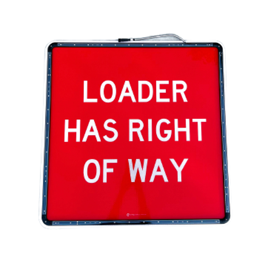 Helios Series Custom Square Shape Solar Flashing Sign