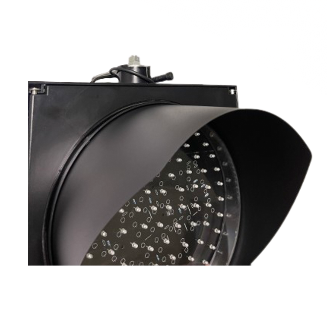 12" Solar-Powered ABS Plastic Flashing Beacon