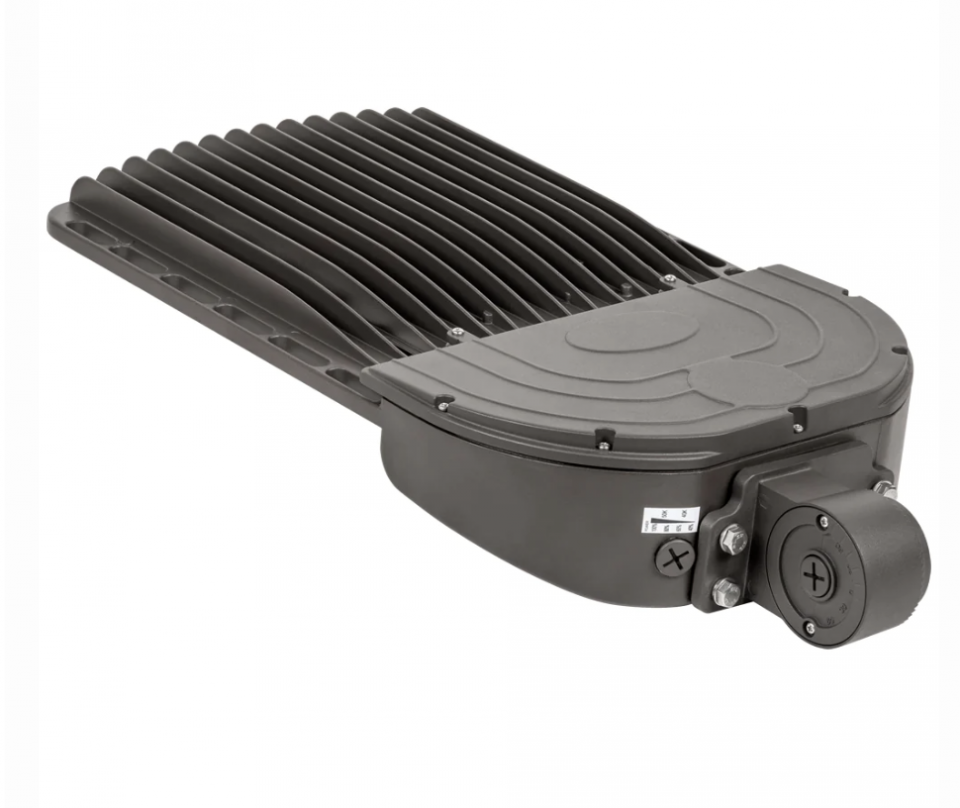 120W - 300W Adjustable Wattage AC Powered LED Shoebox Street Light with Adjustable Kelvin