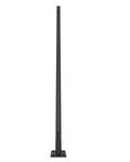 25 Foot Steel 6.5 Inch Round Tapered Light Pole