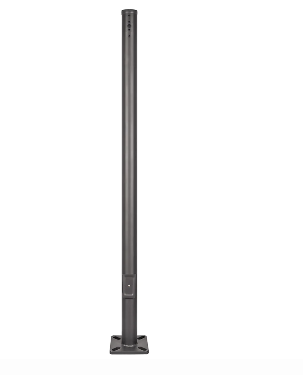 25 Foot Steel 4 Inch Round Light Pole