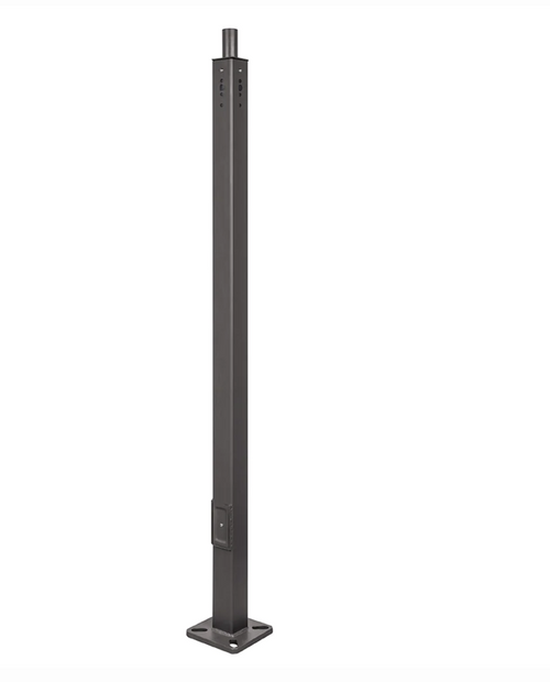 15 Foot Steel 4 Inch Square Light Pole