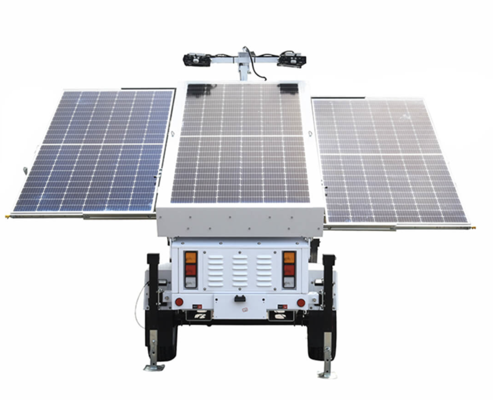 Super Solar Powered Light Tower
