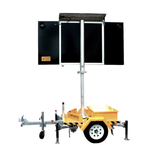 FF Trailer Mounted Arrow Board- 25 Lamp