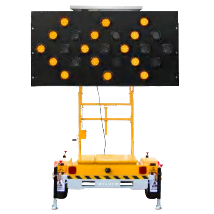 FF Trailer Mounted Arrow Board- 25 Lamp