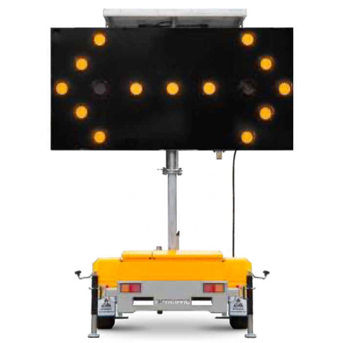 VM Trailer Mounted Arrow Board - 25 Lamp