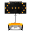 VM Trailer Mounted Arrow Board - 25 Lamp