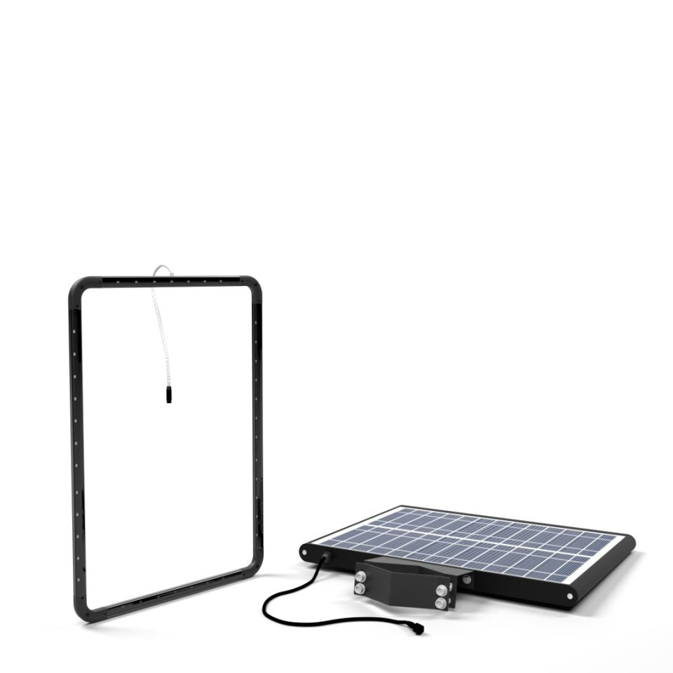Helios Series 18"x24" Solar Powered Flashing MPH Speed Limit Sign