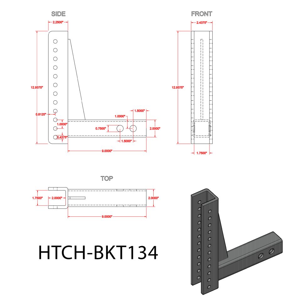 Premium Trailer Hitch Mount
