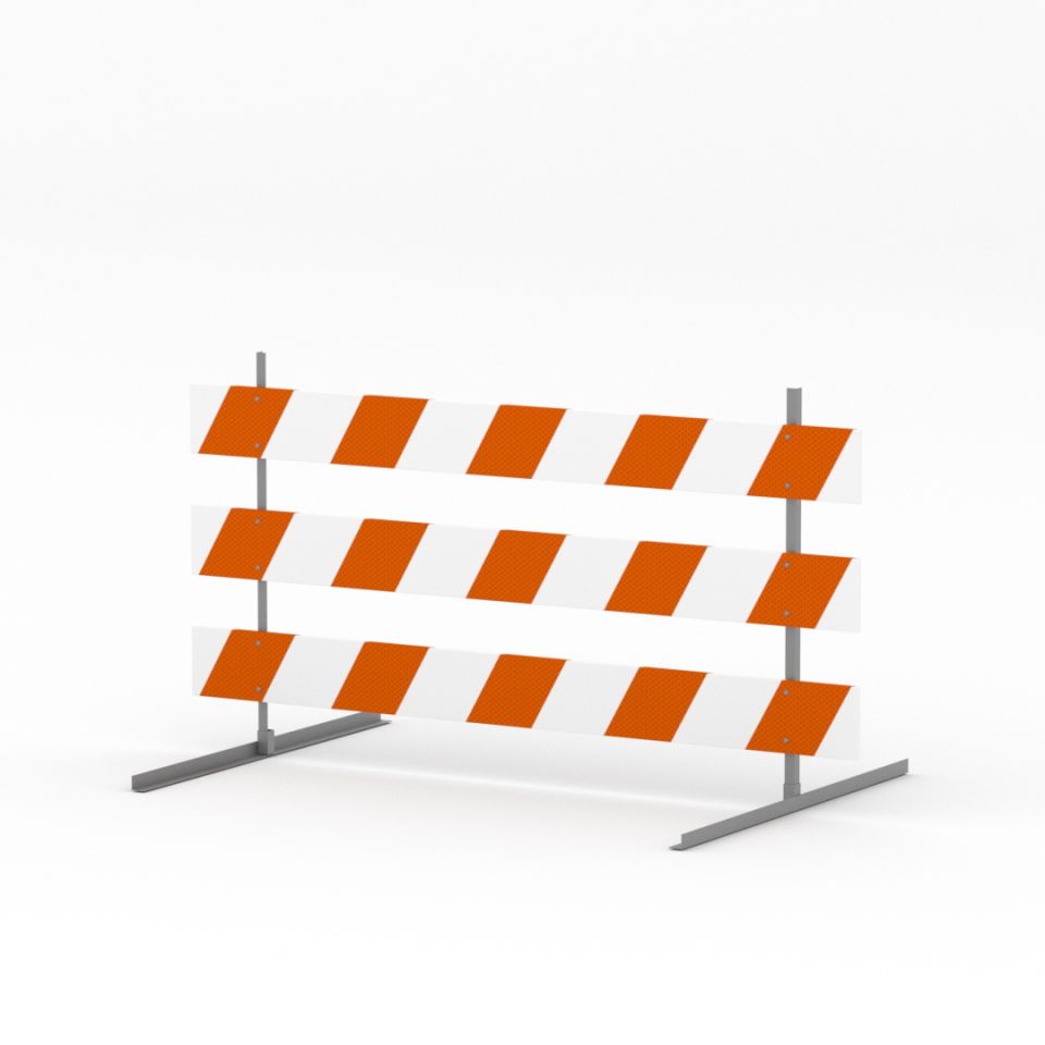 Pack of 5 - Type III Barricade