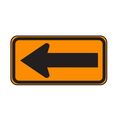 MUTCD W1-6 One Direction Large Arrow