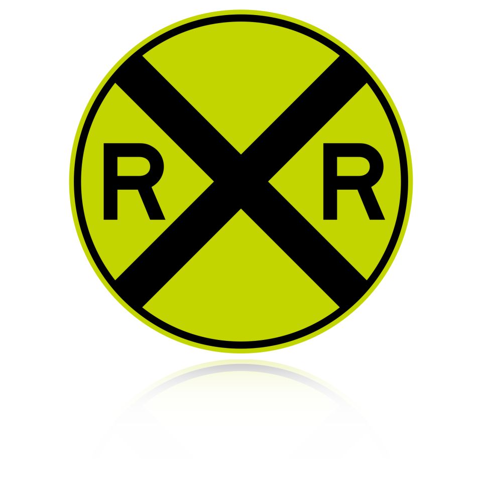 MUTCD W10-1 Railroad Crossing