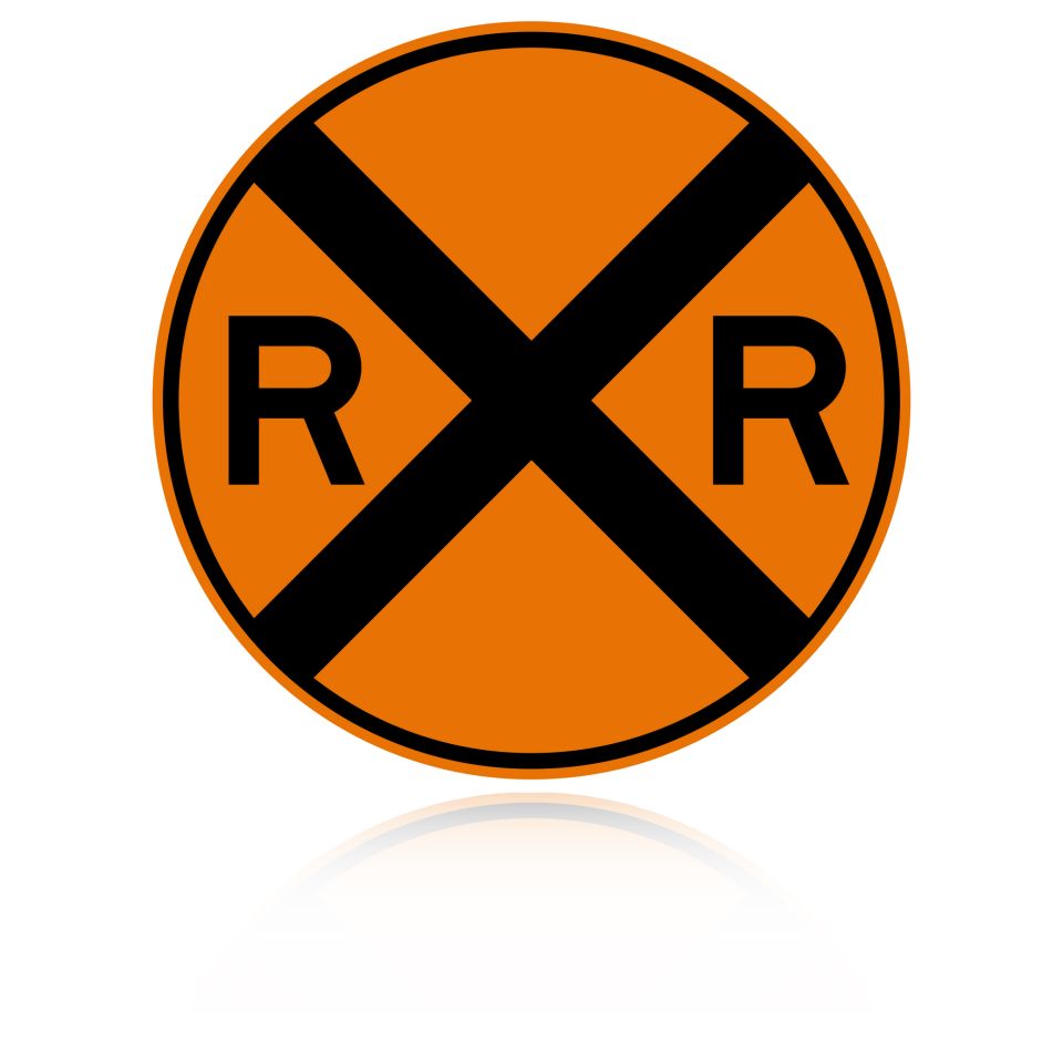 MUTCD W10-1 Railroad Crossing