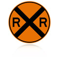 MUTCD W10-1 Railroad Crossing