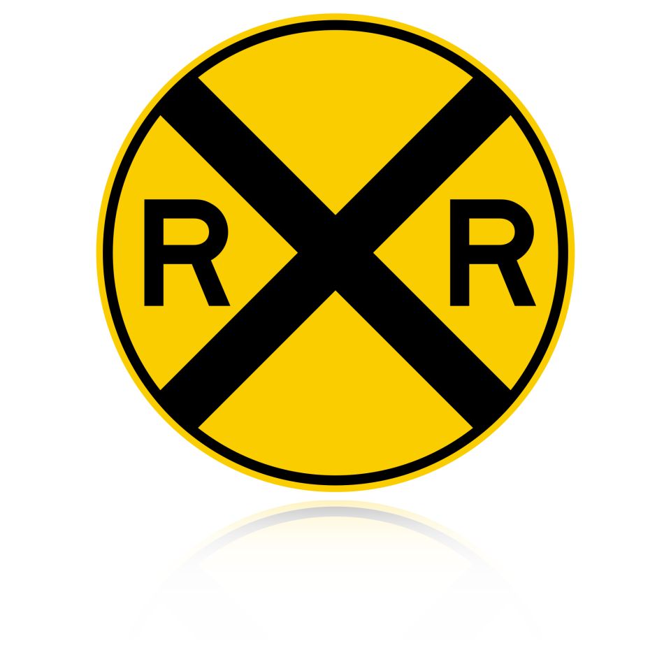 MUTCD W10-1 Railroad Crossing