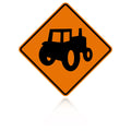 MUTCD W11-5a Farm Machinery Traffic