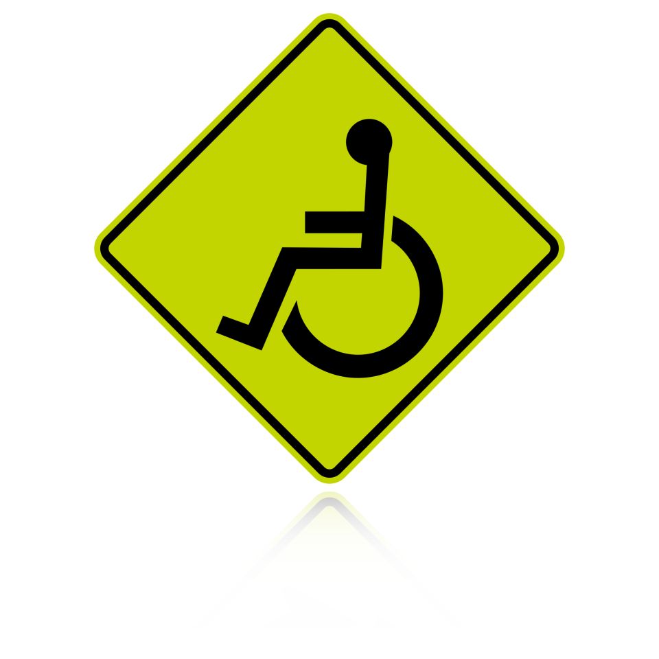 MUTCD W11-9 Handicapped