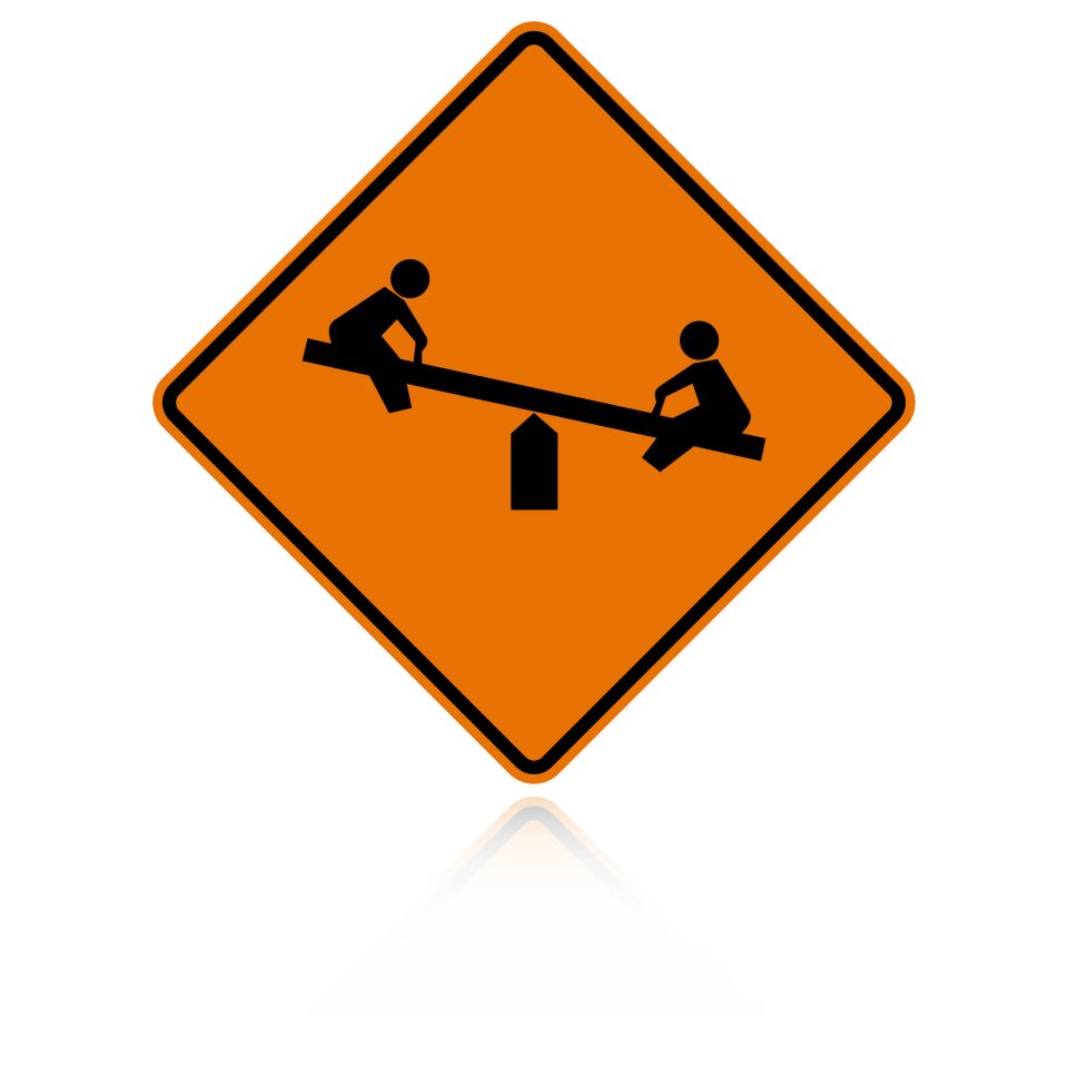 MUTCD W15-1 Playground