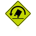 MUTCD W1-13L Truck Rollover