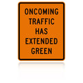 MUTCD W25-1 Oncoming Traffic Has Extended Green
