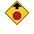 MUTCD W3-1 Stop Sign Ahead