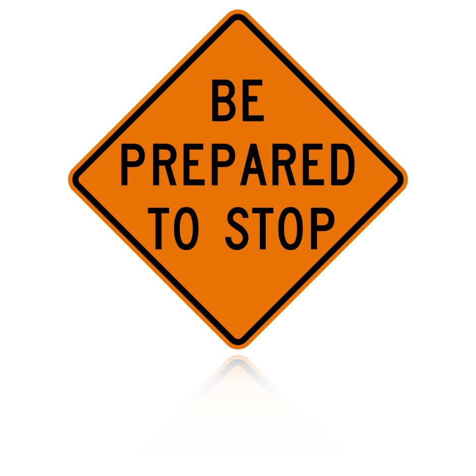 MUTCD W3-4 Prepare to Stop