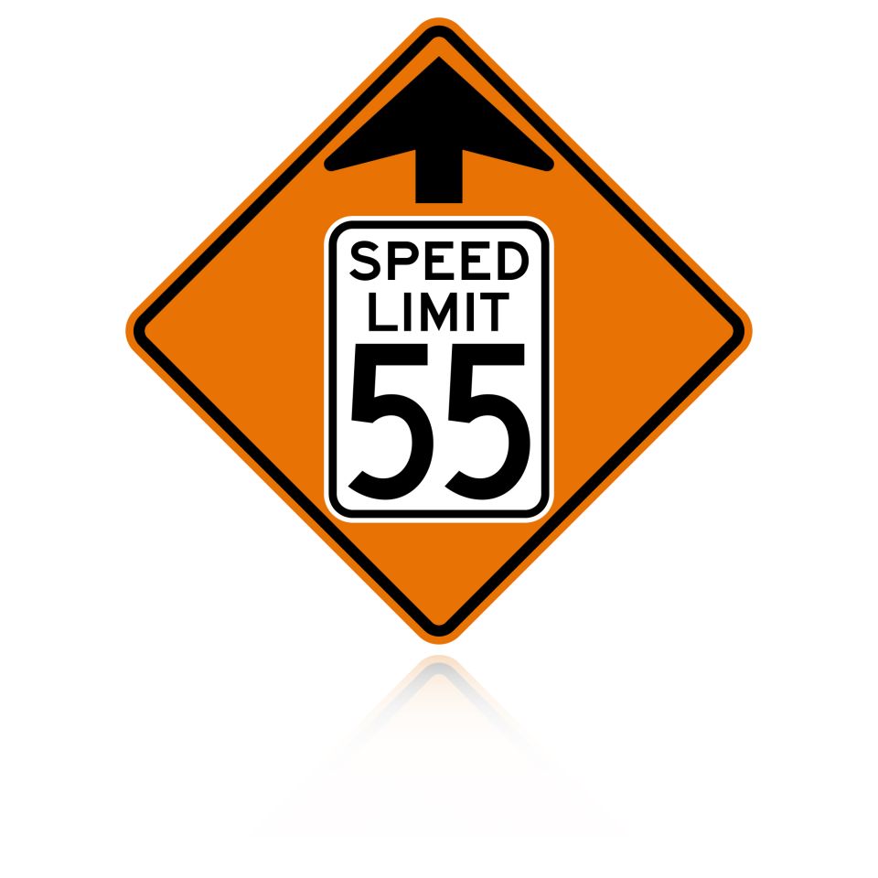 MUTCD W3-5 Reduced Speed Limit Ahead
