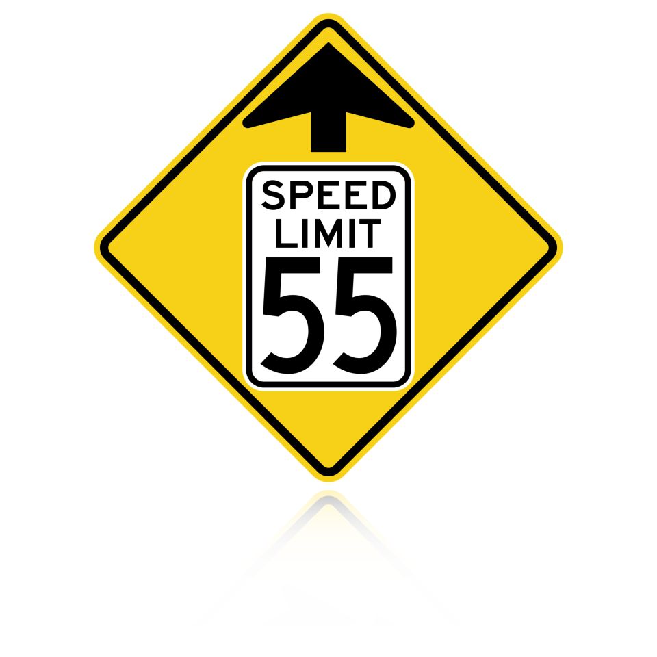 MUTCD W3-5 Reduced Speed Limit Ahead